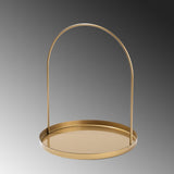 Accesoriu metalic decorativ Decorative Metal Accessory Artistic 4, Aur, 23x28 cm