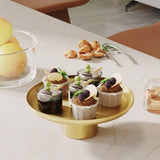 Accesoriu metalic decorativ Decorative Metal Accessory Rustic 4, Aur, 25.5x25.5x9 cm