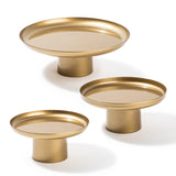 Accesoriu metalic decorativ Decorative Metal Accessory Rustic 4, Aur, 25.5x25.5x9 cm