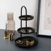 Accesoriu metalic decorativ Kalkı, Negru, 20x32 cm, SKU 247HFM1124