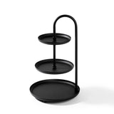 Accesoriu metalic decorativ Kalkı, Negru, 20x32 cm
