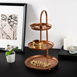 Accesoriu metalic decorativ Decorative Metal Accessory Lux 2, Cupru, 20x32 cm