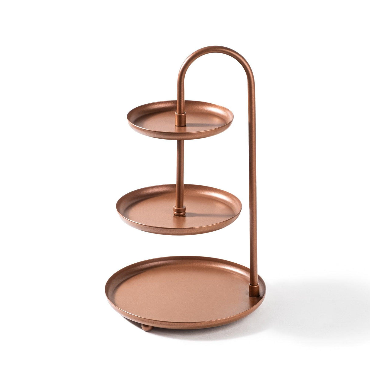 Accesoriu metalic decorativ Decorative Metal Accessory Lux 2, Cupru, 20x32 cm