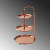 Accesoriu metalic decorativ Decorative Metal Accessory Lux 2, Cupru, 20x32 cm