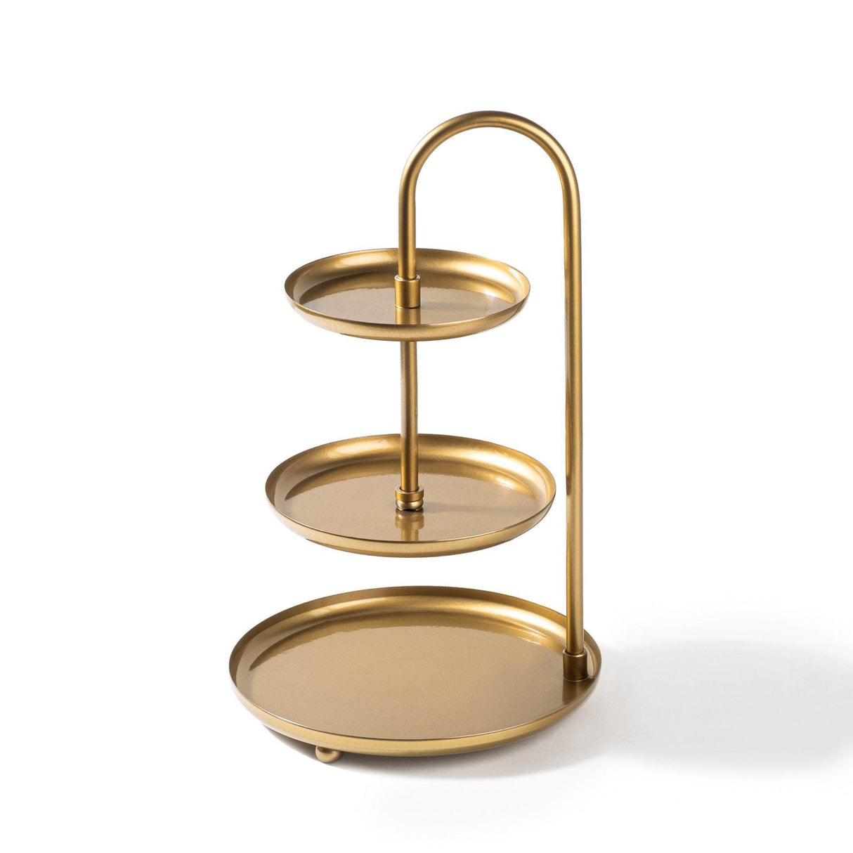Accesoriu metalic decorativ Decorative Metal Accessory Lux 3, Aur, 20x32 cm