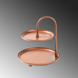 Accesoriu metalic decorativ Decorative Metal Accessory Artistic 3, Cupru, 20x21 cm
