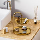 Accesoriu metalic decorativ Decorative Metal Accessory Honey 1, Aur, 20x21 cm