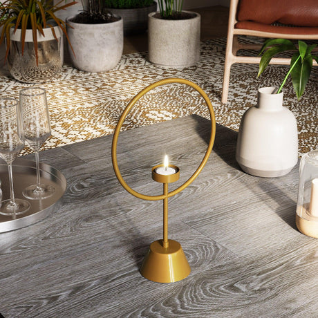 Accesoriu metalic decorativ Decorative Metal Accessory Vintage 1, Aur, 19x30x9 cm