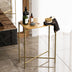 Măsuță de cafea SHB-003-A, Aur, 26x56x40 cm, SKU 247HFM1143