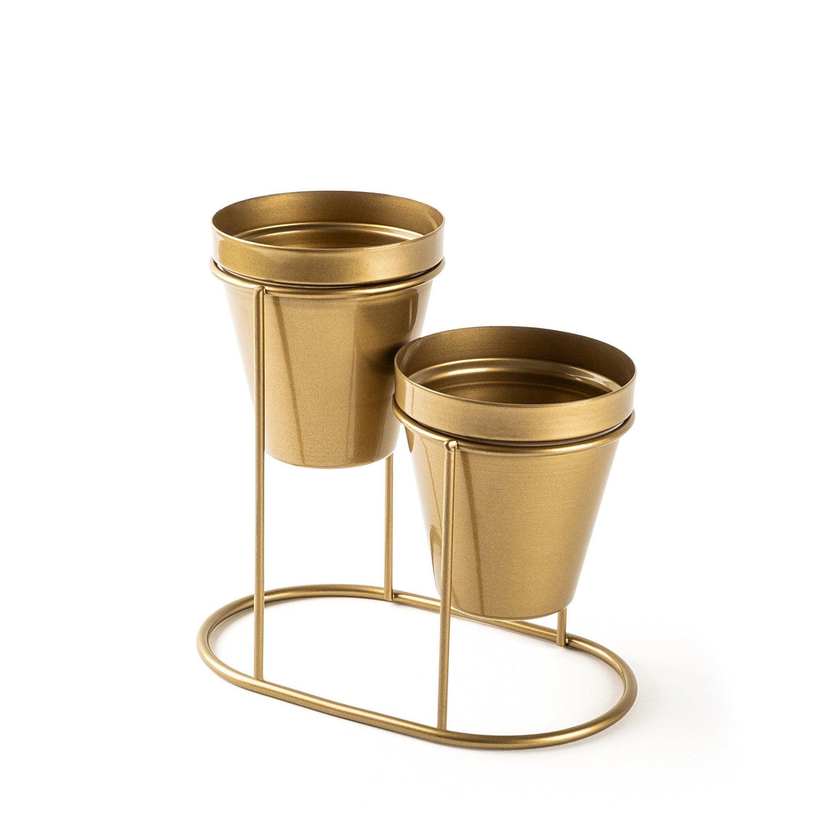 Accesoriu metalic decorativ
 GED-015, Aur, 9x9x16 cm