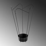 Accesoriu metalic decorativ Decorative Metal Accessory Classic 2, Negru