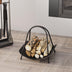 Accesoriu metalic decorativ Decorative Metal Accessory Rustic 3, Negru, 42x50x39 cm, SKU 247HFM1163