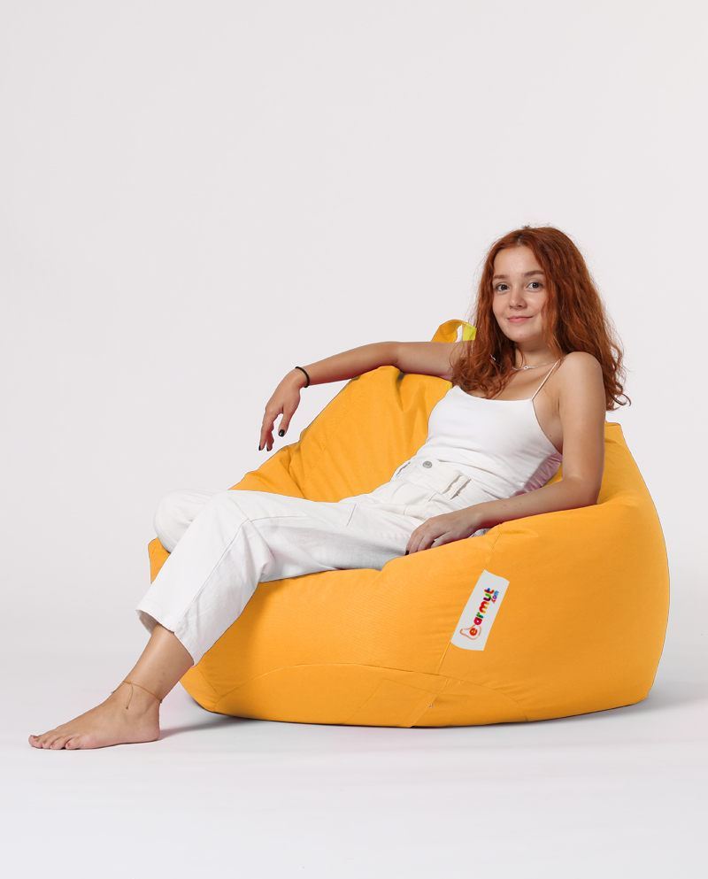 Puf Premium XXL, Galben