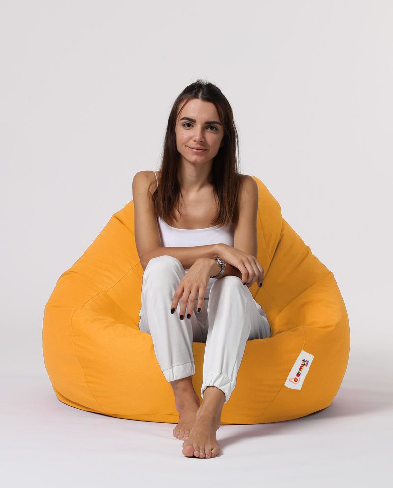 Puf Premium XXL, Galben