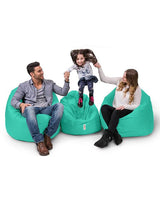 Fotoliu puf, Bean Bag, Ferndale, 100 cm,  impermeabil, 100 x 100 x 20 cm - Turcoaz, SKU 248FRN1286
