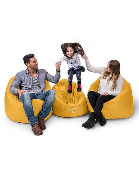 Fotoliu puf, Bean Bag, Ferndale, 100 cm,  impermeabil, 100 x 100 x 20 cm