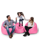 Fotoliu puf, Bean Bag, Ferndale, 100 cm,  impermeabil, 100 x 100 x 20 cm - Roz, SKU 248FRN1286