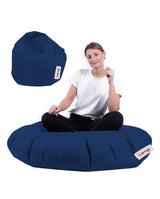 Fotoliu puf, Bean Bag, Ferndale, 100 cm,  impermeabil, 100 x 100 x 20 cm - Albastru inchis, SKU 248FRN1286