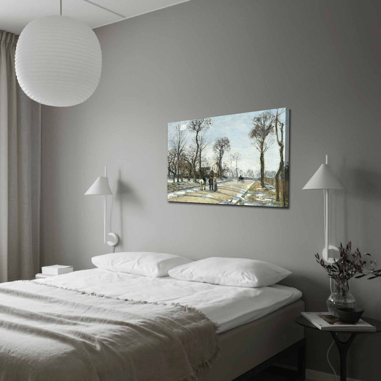 Tablou canvas 70100FAMOUSART-017, Multicolor, 70x100x3 cm