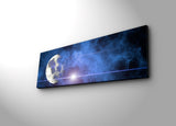Tablou canvas cu LED 3090DACT-54, Multicolor, 30x90x3 cm