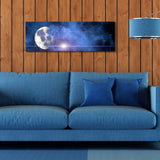Tablou canvas cu LED 3090DACT-54, Multicolor, 30x90x3 cm
