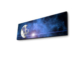 Tablou canvas cu LED 3090DACT-54, Multicolor, 30x90x3 cm