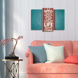 Tablou Canvas cu Led 3PATİACT, Multicolor, 66x45 cm