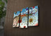 Tablou Canvas cu Led Parc de Distractie, Multicolor, 66 x 45 cm, SKU 254LED3236
