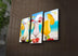 Tablou Canvas cu Led Coctail, Multicolor, 66 x 45 cm, SKU 254LED3237