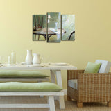 Tablou Canvas cu Led 3PATİACT, Multicolor, 66x45 cm