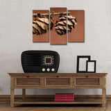 Tablou Canvas cu Led 3PATİACT, Multicolor, 66x45 cm