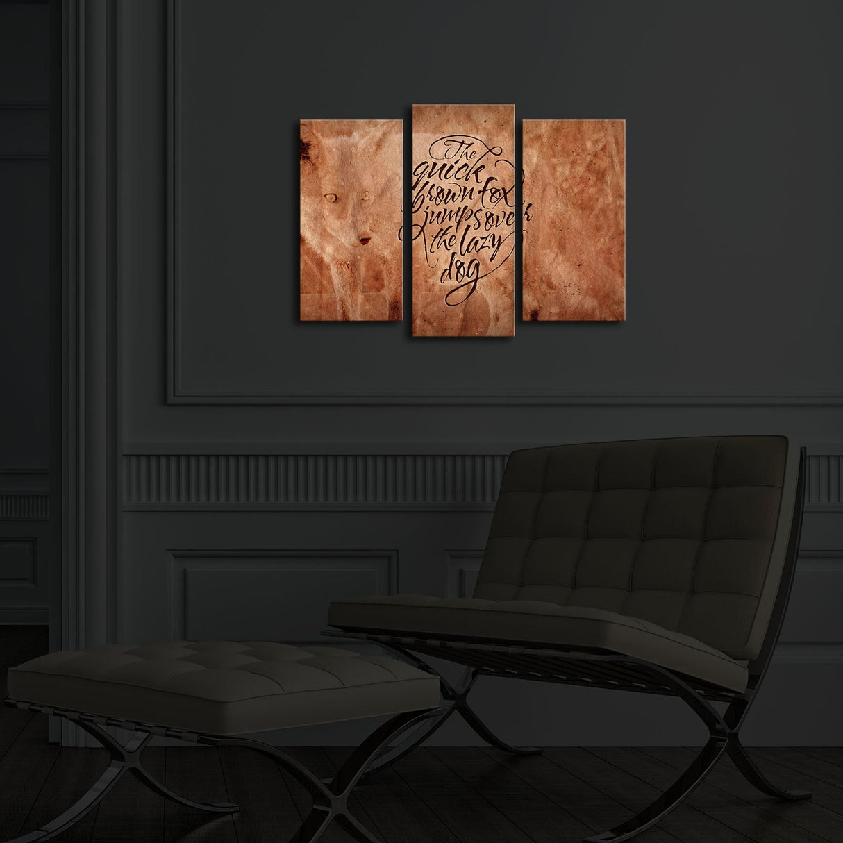 Tablou Canvas cu Led 3PATİACT, Multicolor, 66x45 cm