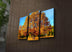 Tablou Canvas cu Led 3PATİACT, Multicolor, 66x45 cm, SKU 254LED3244
