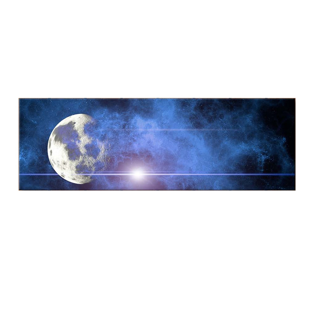 Tablou canvas cu LED 3090DACT-54, Multicolor, 30x90x3 cm