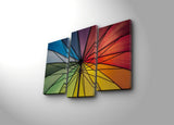 Tablou Canvas cu Led Umbrela, Multicolor, 66 x 45 cm