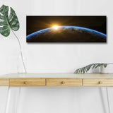Tablou canvas cu LED 3090NASA-018, Multicolor, 30x90x3 cm