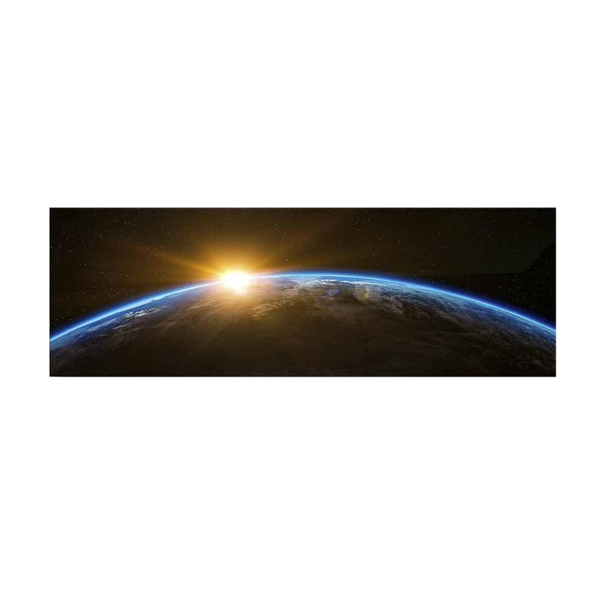Tablou canvas cu LED 3090NASA-018, Multicolor, 30x90x3 cm