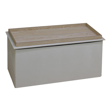 Taburet-trunchi din catifea Koper , Bej, Modern, 76x38x38cm