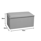Taburet-trunchi din catifea Koper , Bej, Modern, 76x38x38cm
