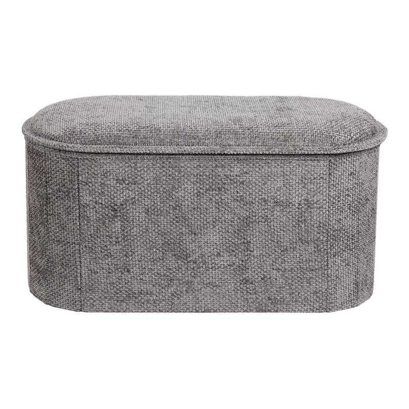 Taburet cu depozitare Trebia, Stofă, Diverse culori, 76x38x38 cm - Gri | SKU: 257-000051 | Taburet cu depozitare Trebia, Stofă, 76x38x38 cm, varianta Gri, produs pentru amenajarea locuinței, disponibil online în România la CasaMob