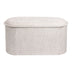 Crem | SKU: 257-000052 | Taburet cu depozitare Trebia, Stofă, 76x38x38 cm, varianta Crem, produs pentru amenajarea locuinței, disponibil online în România la CasaMob