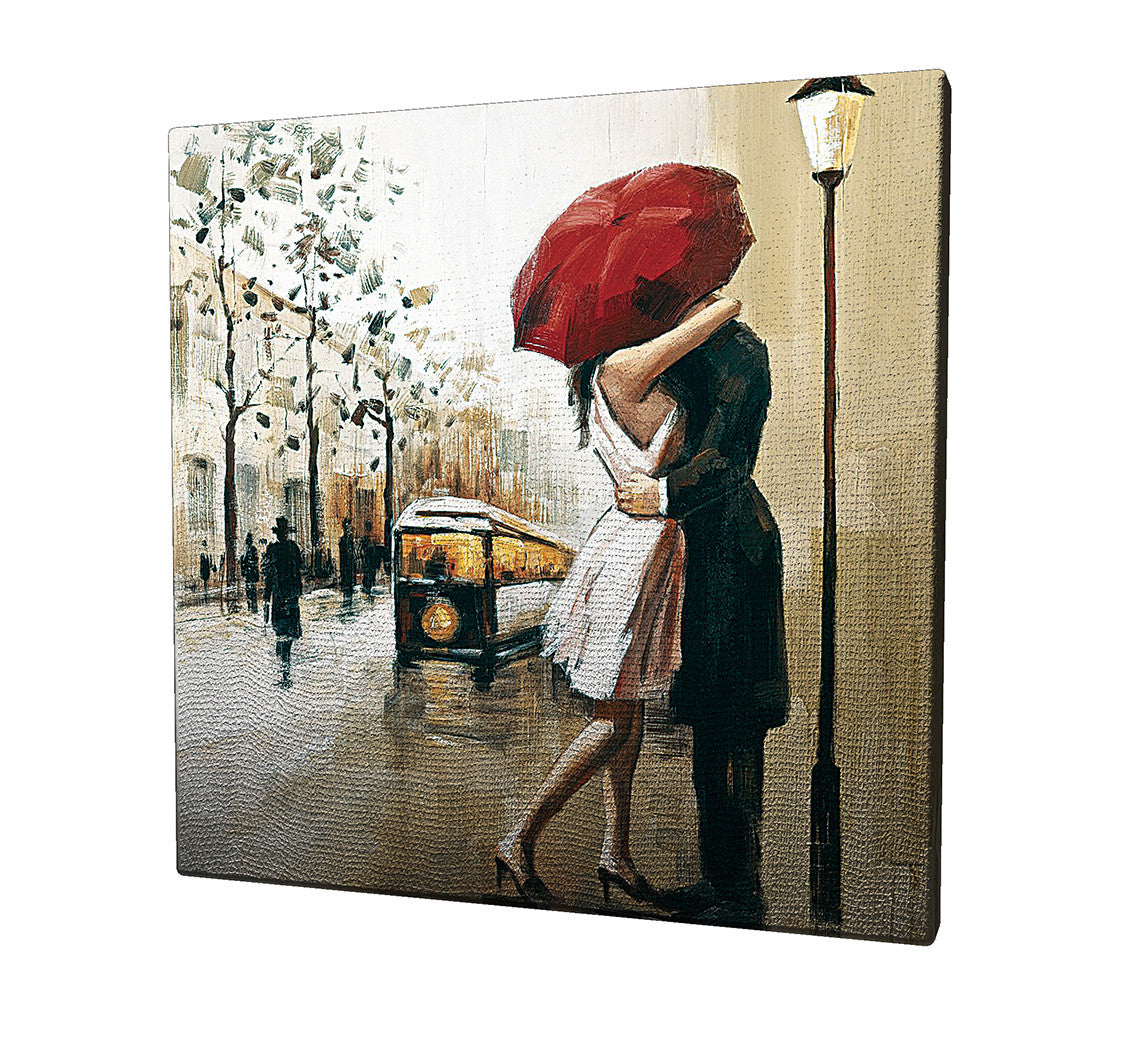 Tablou canvas KC042, Multicolor, 45x45x3 cm