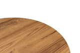 Măsuță de cafea Oval, Lute, 120x60x40 cm