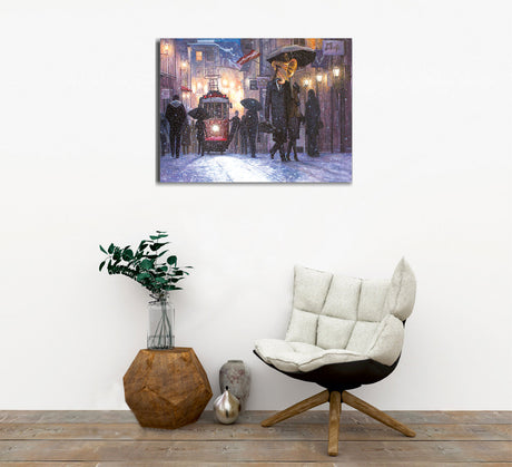 Tablou canvas DC333, Multicolor, 30x40x3 cm