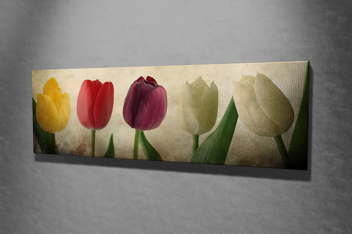 Tablou canvas PC147, Multicolor, 30x80x3 cm