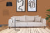 Canapea fixă 3 locuri Nero - NQ6-174, Ecru, 220x90x68 cm, SKU 270ARV1114, imagine 1