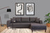 Gri | SKU: 270ARV1106 | Canapea extensibilă de colț Nero, NQ6-189, Gri, 160x90x78 cm, varianta Gri, produs pentru amenajarea locuinței, disponibil online în România la CasaMob