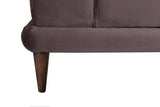 Canapea fixă 3 locuri Nero - NQ6-162, Antracit, 220x90x68 cm