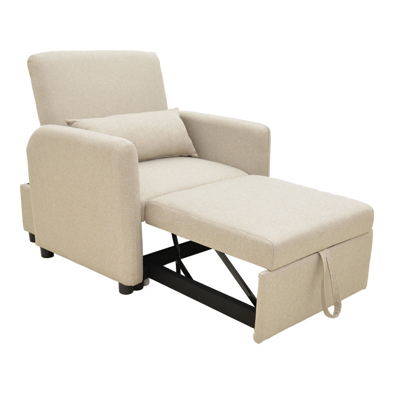 Bej | SKU: 272-000007 | Fotoliu extensibil Flexa, Stofă, 85x92x84 cm, varianta Bej, produs pentru amenajarea locuinței, disponibil online în România la CasaMob