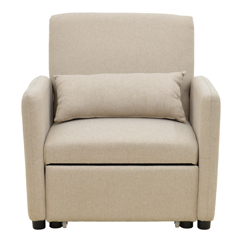 Bej | SKU: 272-000007 | Fotoliu extensibil Flexa, Stofă, 85x92x84 cm, varianta Bej, produs pentru amenajarea locuinței, disponibil online în România la CasaMob